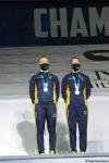 В Баку прошла церемония награждения победителей Кубка мира по прыжкам на батуте (ФОТО)
