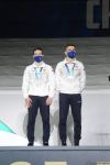 В Баку прошла церемония награждения победителей Кубка мира по прыжкам на батуте (ФОТО)