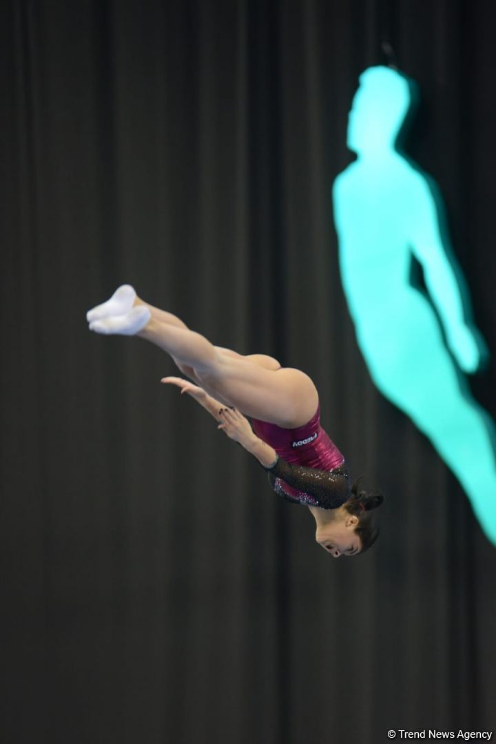 FIG Trampoline Gymnastics World Cup kicks off in Baku (PHOTO)