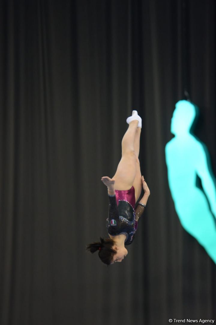FIG Trampoline Gymnastics World Cup kicks off in Baku (PHOTO)