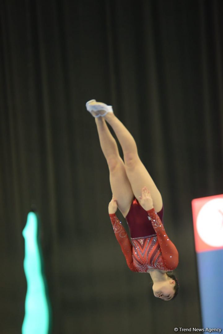 FIG Trampoline Gymnastics World Cup kicks off in Baku (PHOTO)