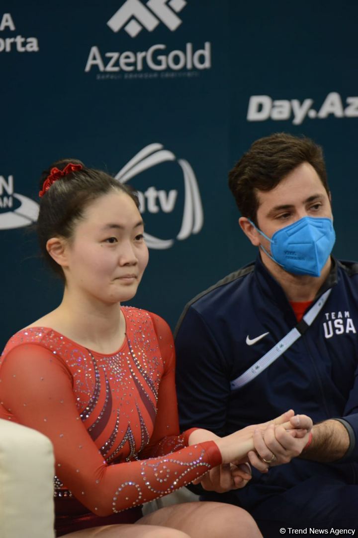 FIG Trampoline Gymnastics World Cup kicks off in Baku (PHOTO)