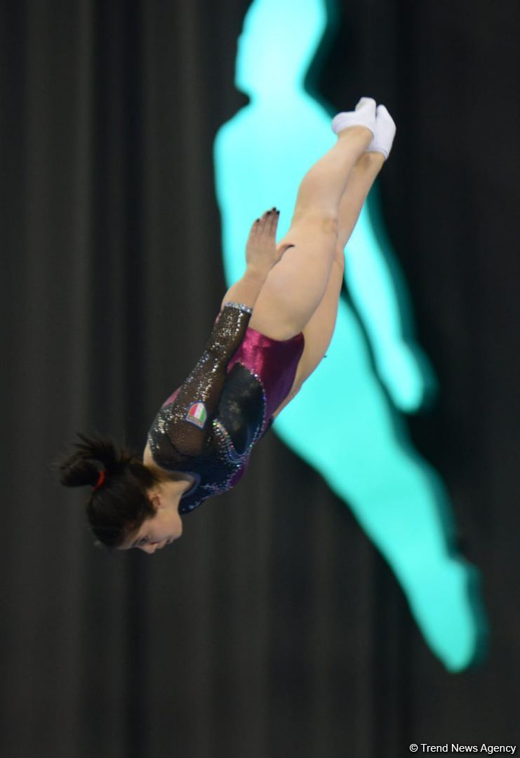 FIG Trampoline Gymnastics World Cup kicks off in Baku (PHOTO)