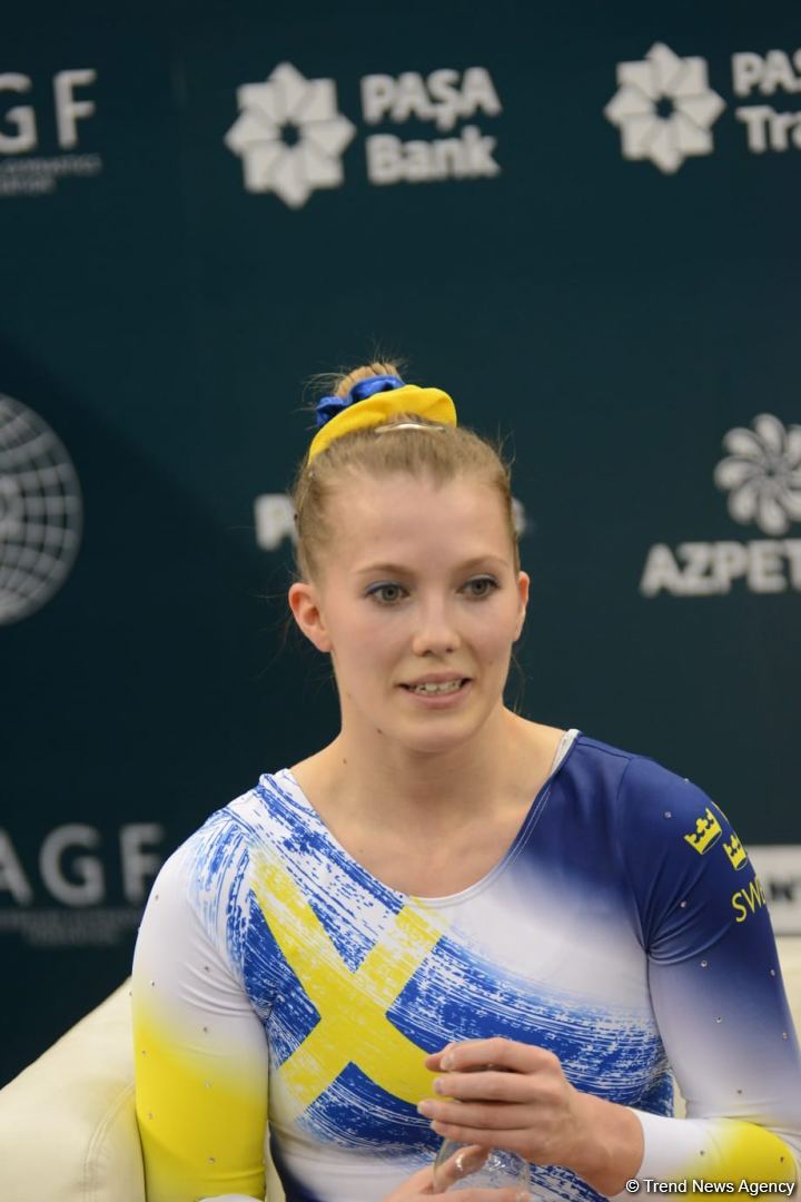 FIG Trampoline Gymnastics World Cup kicks off in Baku (PHOTO)