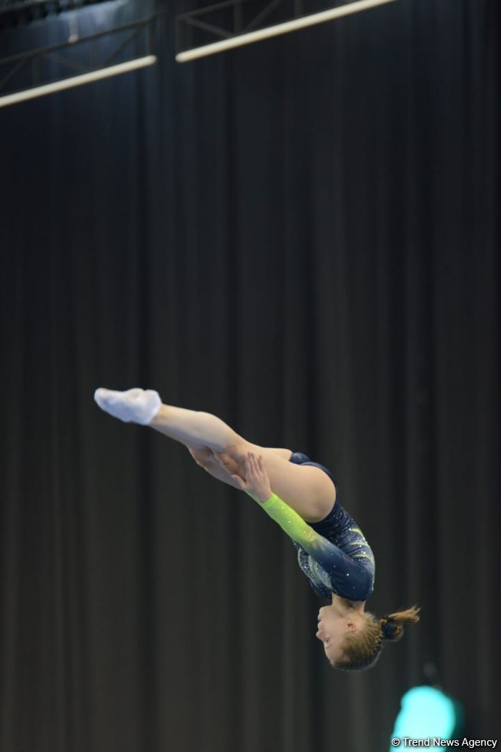 FIG Trampoline Gymnastics World Cup kicks off in Baku (PHOTO)