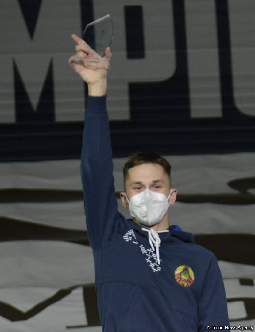 В рамках Кубка мира по прыжкам на батуте в Баку вручили AGF Trophy (ФОТО)