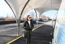 Президент Ильхам Алиев и Первая леди Мехрибан Алиева приняли участие в открытии автомобильной дороги Авшар-Салманбейли-Ашагы Авшар-Ходжавенд (ФОТО/ВИДЕО)