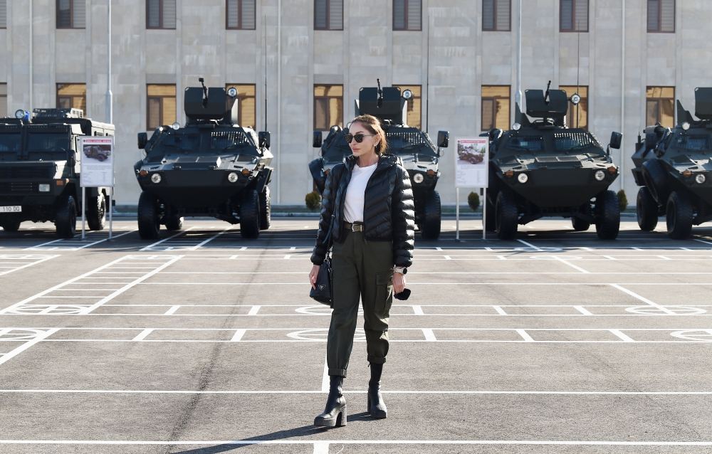 President Ilham Aliyev, First Lady Mehriban Aliyeva attend opening of newly built military campus in Aghjabadi (PHOTO/VIDEO)