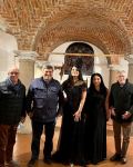 Азербайджанская исполнительница выступила с концертом в церкви Милана (ФОТО)