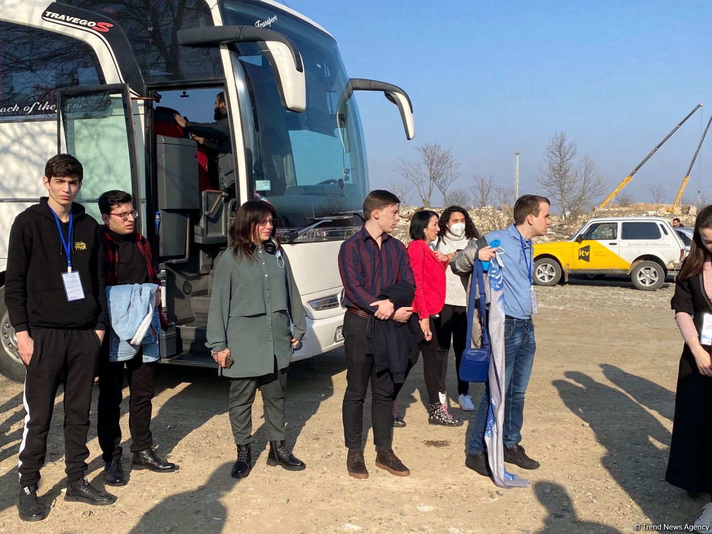 Foreign students visit Azerbaijan's liberated Aghdam (PHOTO)