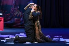 Ивар Калныньш и Ольга Кабо провели в Баку сеанс черной магии (ВИДЕО,ФОТО)