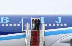 President Ilham Aliyev arrived in Russian Federation for official visit (PHOTO/VIDEO)