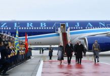 President Ilham Aliyev arrived in Russian Federation for official visit (PHOTO/VIDEO)