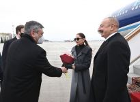 President Ilham Aliyev arrived in Russian Federation for official visit (PHOTO/VIDEO)