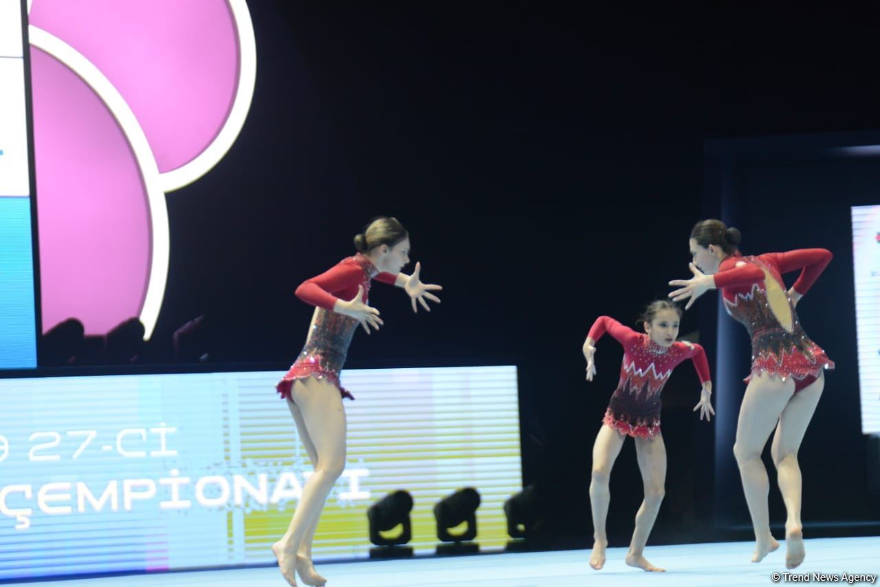 27th Azerbaijan and Baku Championship among Age Categories in Acrobatic Gymnastics kicks off in Baku (PHOTO)