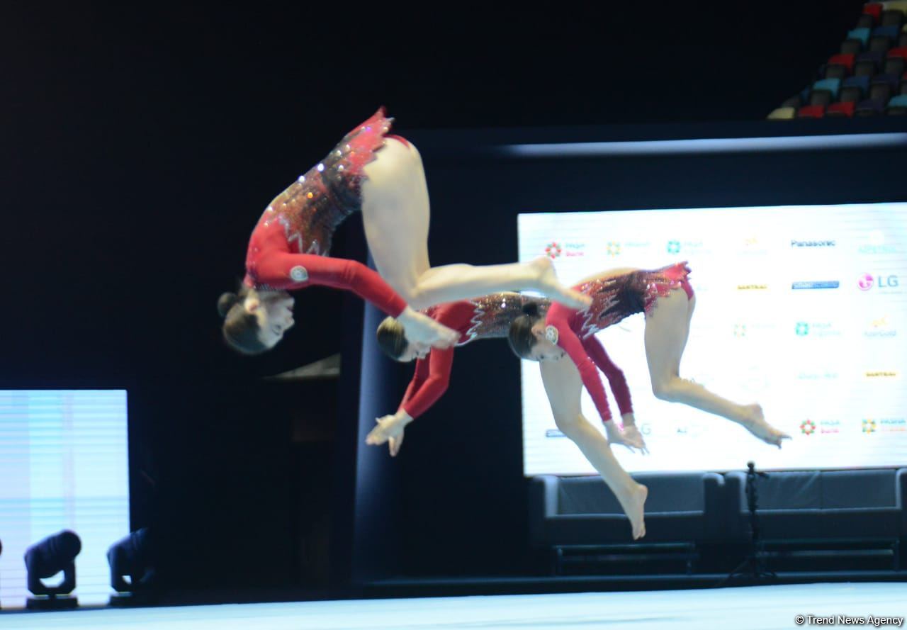 27th Azerbaijan and Baku Championship among Age Categories in Acrobatic Gymnastics kicks off in Baku (PHOTO)