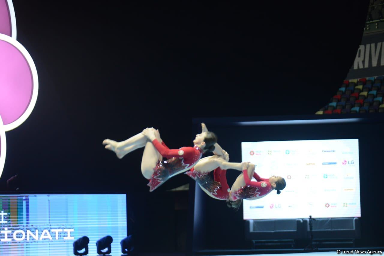 27th Azerbaijan and Baku Championship among Age Categories in Acrobatic Gymnastics kicks off in Baku (PHOTO)