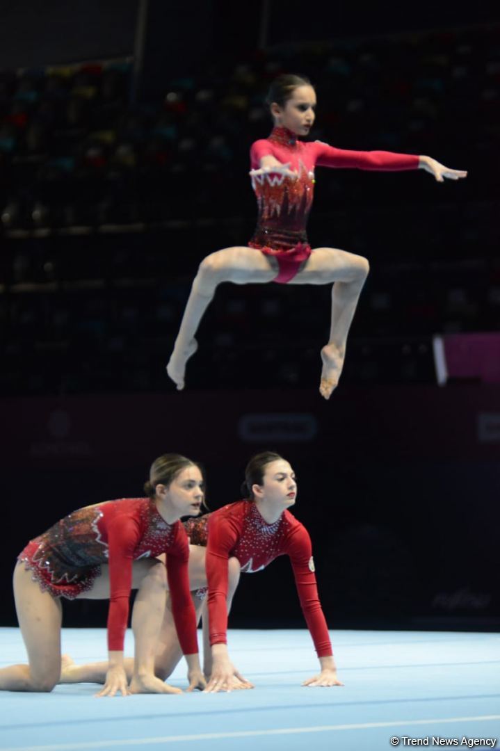 27th Azerbaijan and Baku Championship among Age Categories in Acrobatic Gymnastics kicks off in Baku (PHOTO)