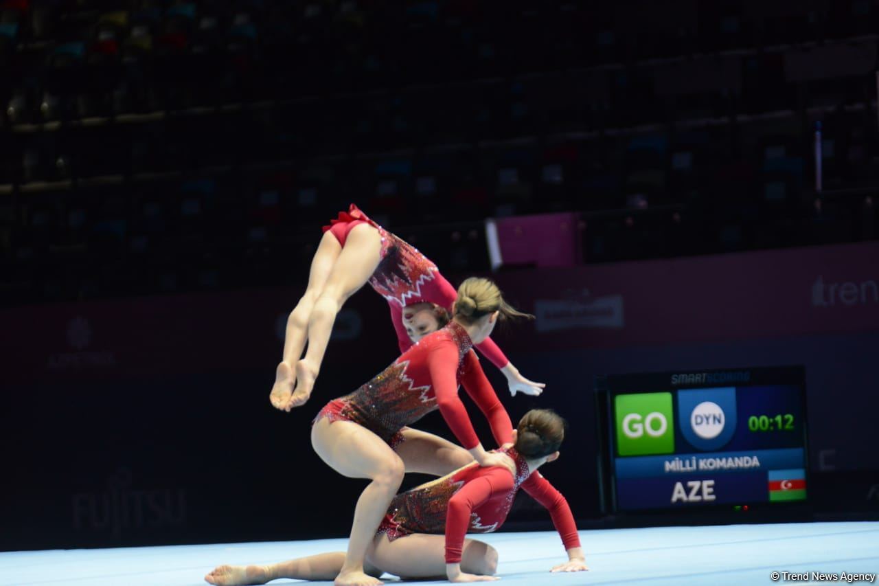 27th Azerbaijan and Baku Championship among Age Categories in Acrobatic Gymnastics kicks off in Baku (PHOTO)
