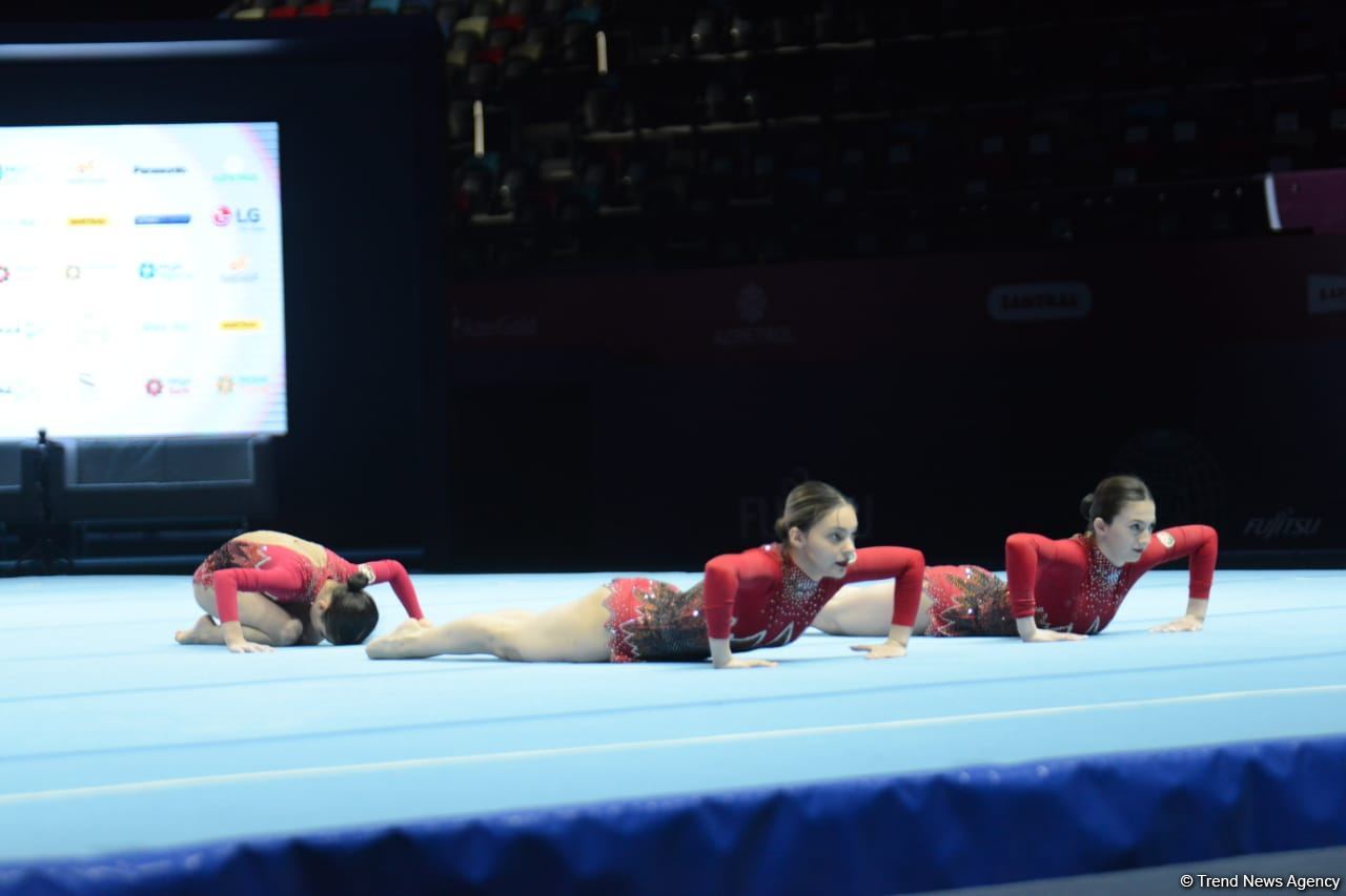 27th Azerbaijan and Baku Championship among Age Categories in Acrobatic Gymnastics kicks off in Baku (PHOTO)
