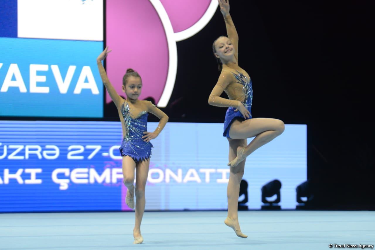27th Azerbaijan and Baku Championship among Age Categories in Acrobatic Gymnastics kicks off in Baku (PHOTO)