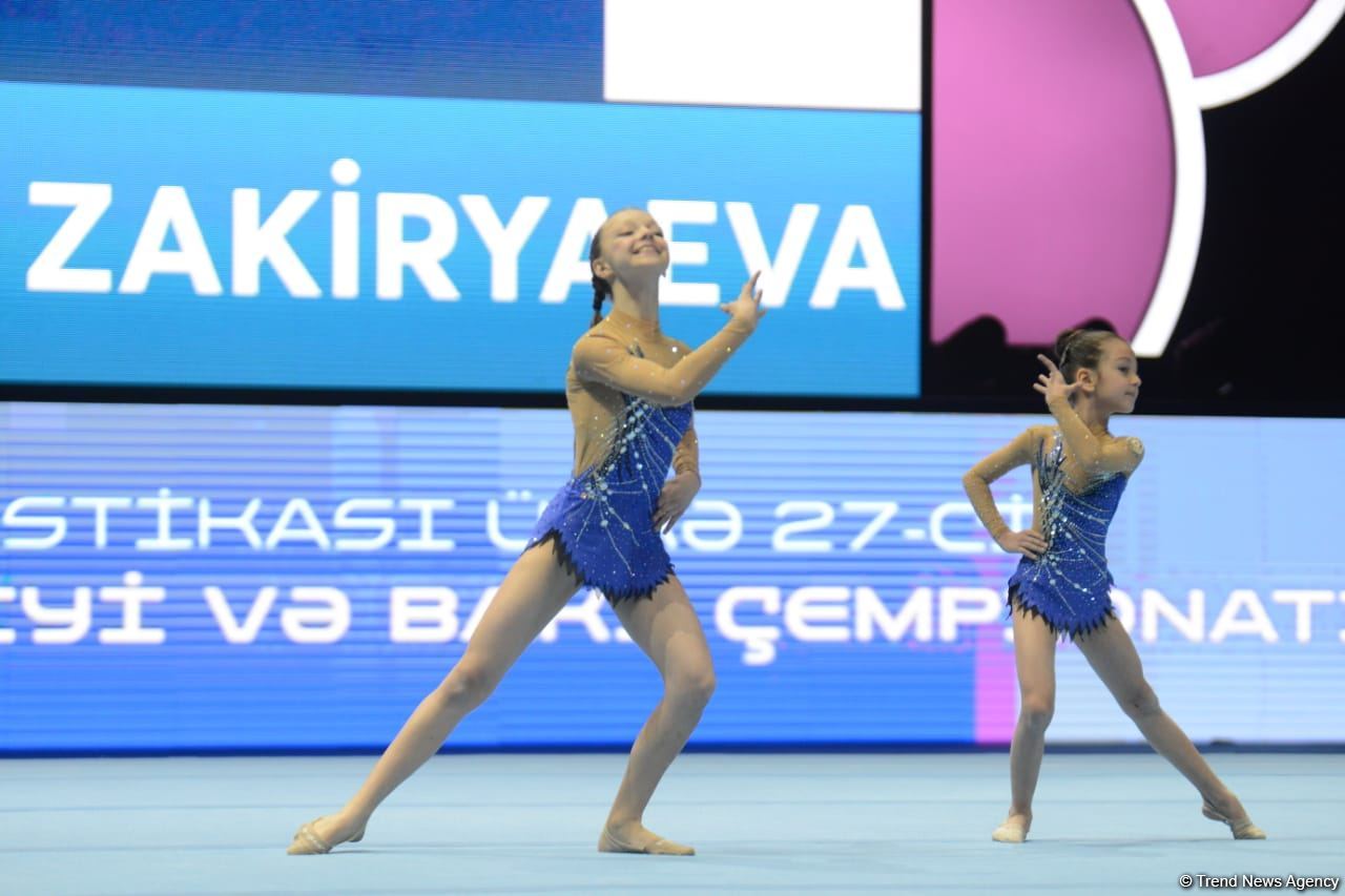 27th Azerbaijan and Baku Championship among Age Categories in Acrobatic Gymnastics kicks off in Baku (PHOTO)