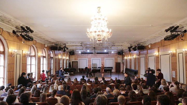 Юсиф Эйвазов провел мастер-класс в одном из ведущих вузов Москвы (ФОТО)