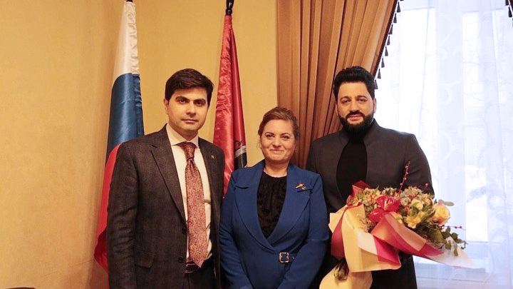 Юсиф Эйвазов провел мастер-класс в одном из ведущих вузов Москвы (ФОТО)