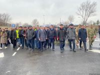 В Агдаме прошло шествие в связи с 30-й годовщиной Ходжалинского геноцида (ФОТО)