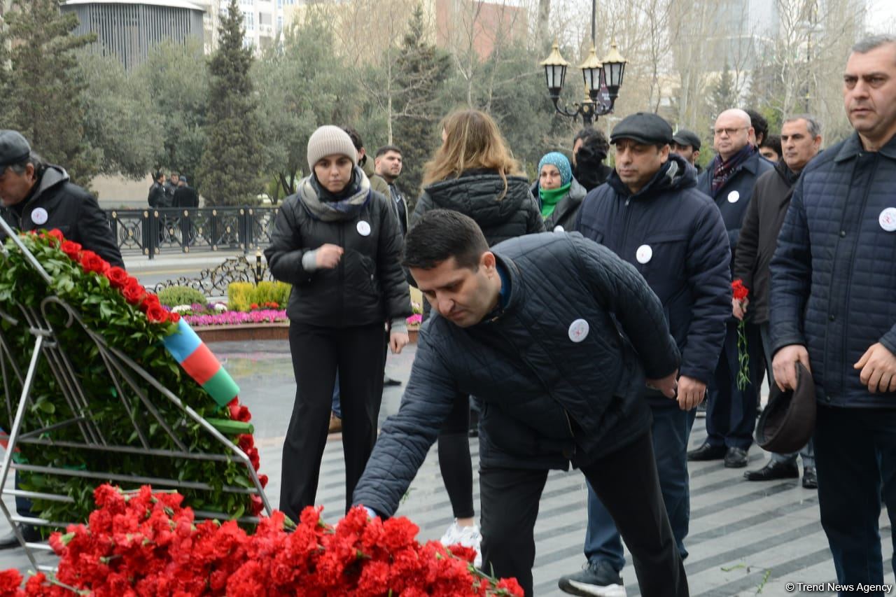 Азербайджанский народ чтит память жертв Ходжалинского геноцида (ФОТО/ВИДЕО)