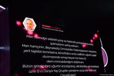 Opening ceremony of 12th FIG Acrobatic Gymnastics World Age Group Competitions held in Baku (PHOTO)