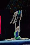 Excellent athletic training, beauty of elements - best moments of first day of 12th FIG Acrobatic Gymnastics World Age Group Competitions in Baku (PHOTO)