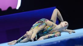 Excellent athletic training, beauty of elements - best moments of first day of 12th FIG Acrobatic Gymnastics World Age Group Competitions in Baku (PHOTO)