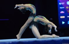 Excellent athletic training, beauty of elements - best moments of first day of 12th FIG Acrobatic Gymnastics World Age Group Competitions in Baku (PHOTO)