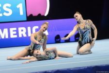 Excellent athletic training, beauty of elements - best moments of first day of 12th FIG Acrobatic Gymnastics World Age Group Competitions in Baku (PHOTO)