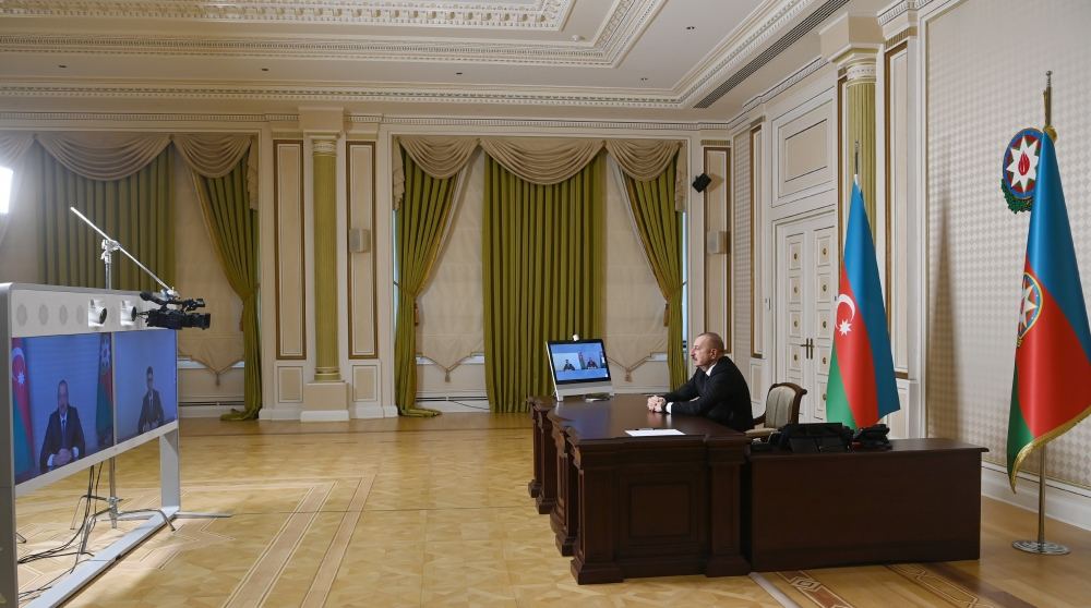 Президент Ильхам Алиев принял нового председателя правления Государственного историко-архитектурного заповедника «Ичеришехер» в видеоформате (ФОТО/ВИДЕО)