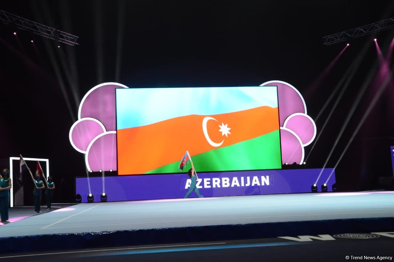 Opening ceremony of 12th FIG Acrobatic Gymnastics World Age Group Competitions held in Baku (PHOTO)