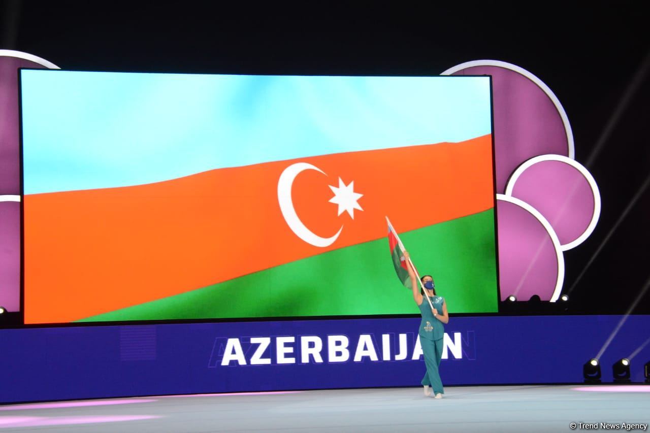 Opening ceremony of 12th FIG Acrobatic Gymnastics World Age Group Competitions held in Baku (PHOTO)