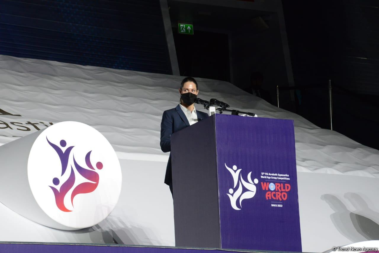 Opening ceremony of 12th FIG Acrobatic Gymnastics World Age Group Competitions held in Baku (PHOTO)