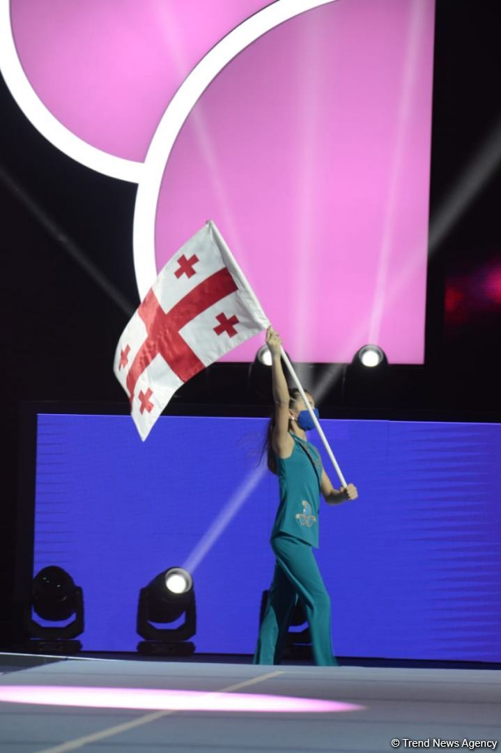 Opening ceremony of 12th FIG Acrobatic Gymnastics World Age Group Competitions held in Baku (PHOTO)