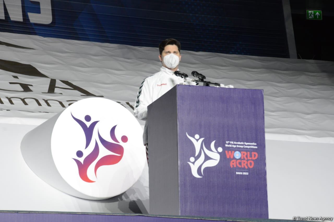 Opening ceremony of 12th FIG Acrobatic Gymnastics World Age Group Competitions held in Baku (PHOTO)