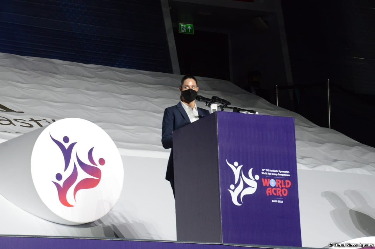 Opening ceremony of 12th FIG Acrobatic Gymnastics World Age Group Competitions held in Baku (PHOTO)