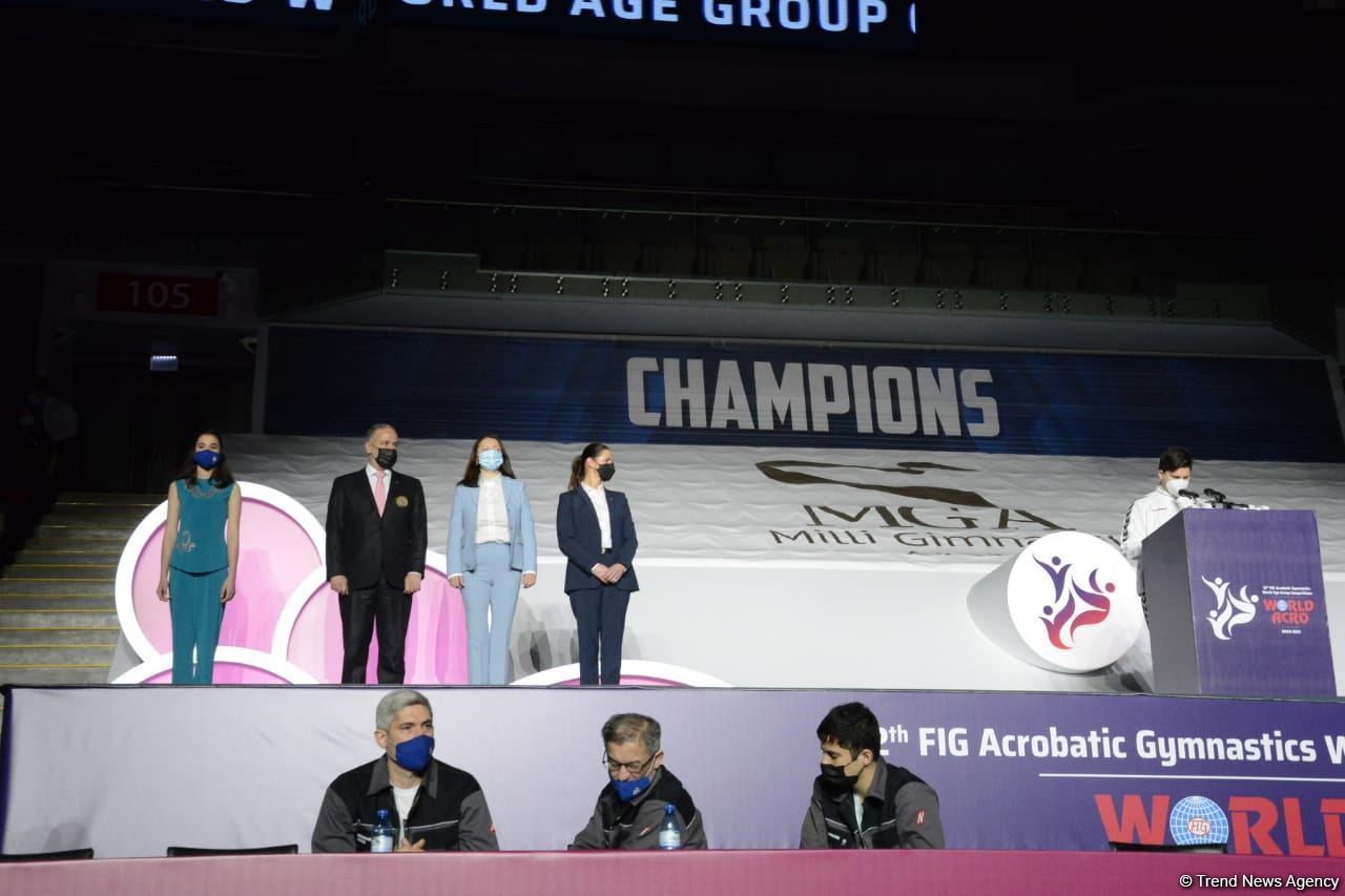 Opening ceremony of 12th FIG Acrobatic Gymnastics World Age Group Competitions held in Baku (PHOTO)