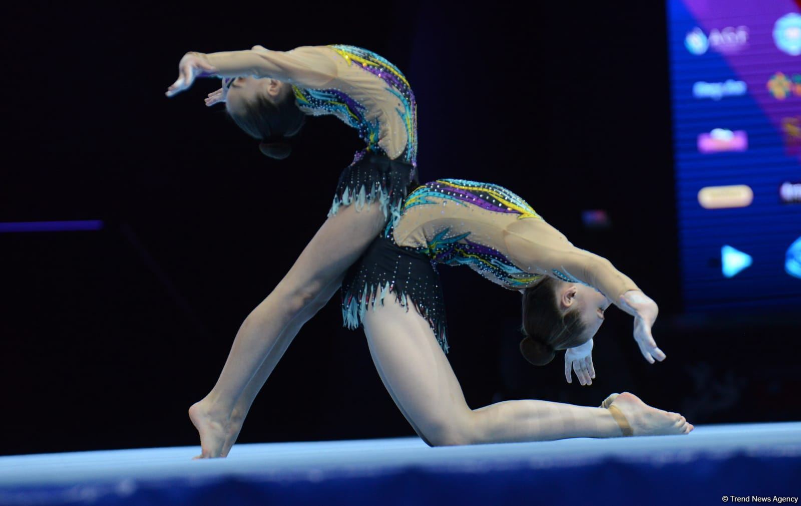 Excellent athletic training, beauty of elements - best moments of first day of 12th FIG Acrobatic Gymnastics World Age Group Competitions in Baku (PHOTO)