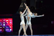 Azerbaijani women's group perform in second qualifying stage of 12th Acrobatic Gymnastics World Age Group Competitions (PHOTO)