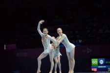 Azerbaijani women's group perform in second qualifying stage of 12th Acrobatic Gymnastics World Age Group Competitions (PHOTO)