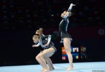 Acrobatic Gymnastics World Age Group Competitions continues in Baku (PHOTO)