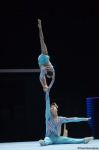 Azerbaijani gymnasts taking second intermediate place in qualifying at FIG Acrobatic Gymnastics competitions in Baku (PHOTO)