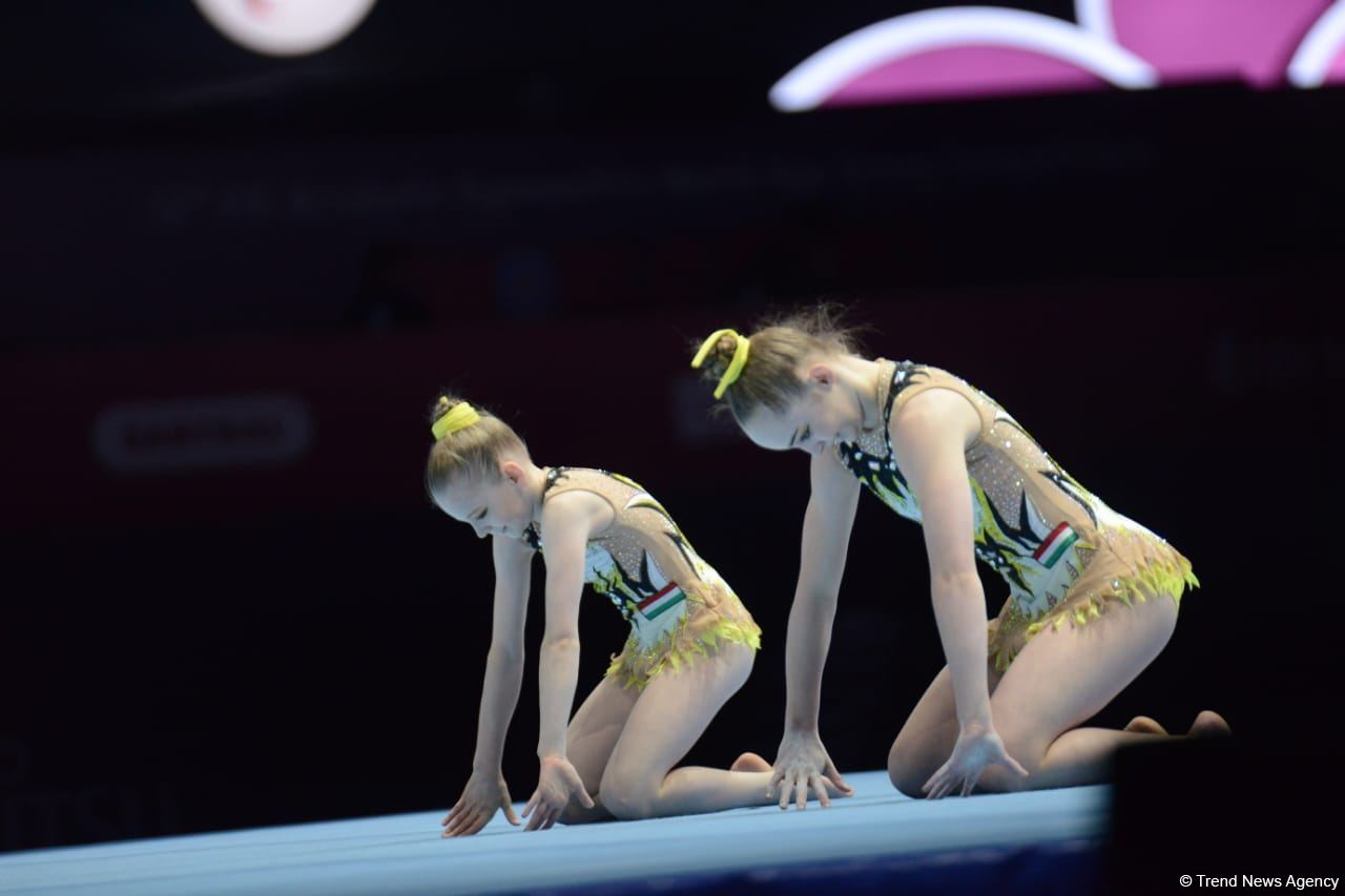 Acrobatic Gymnastics World Age Group Competitions continues in Baku (PHOTO)