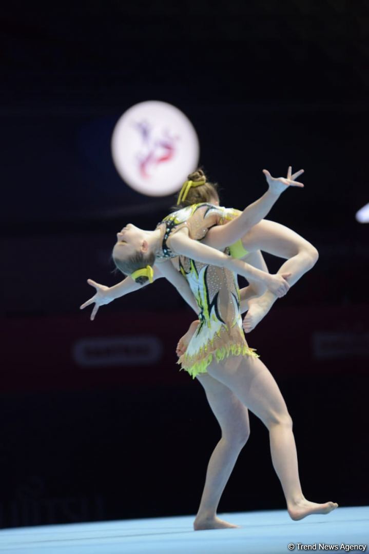 Acrobatic Gymnastics World Age Group Competitions continues in Baku (PHOTO)